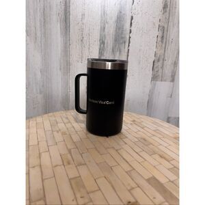 YETI Rambler 24 oz Mug Black Insulated Travel Tumbler with Handle MagSlider Lid